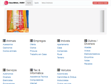 Tablet Screenshot of classiwebgratis.com.br